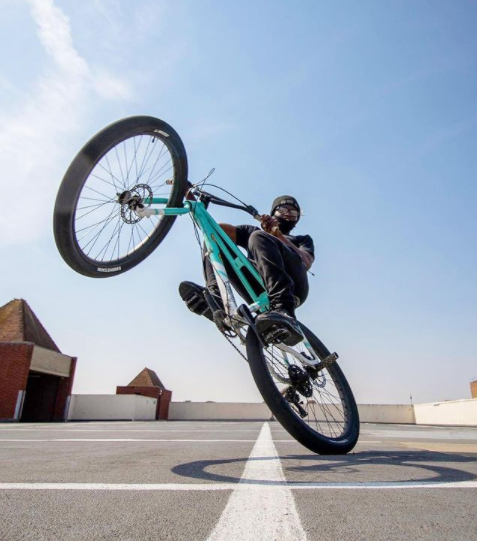 Wheelie Bike in türkis