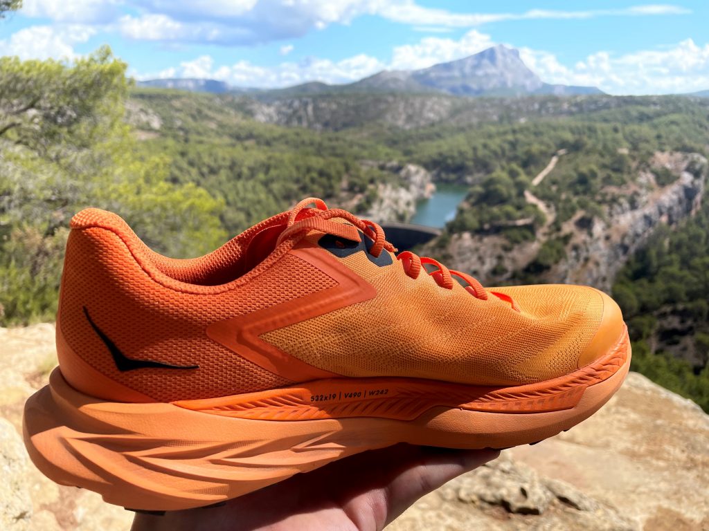 HOKA One One Zinal Herren Laufschuh Orange