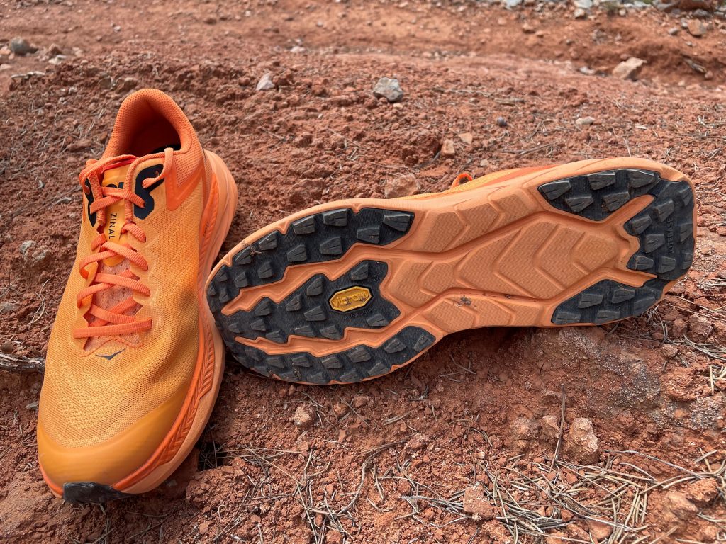 HOKA Zinal Herren Laufschuh Orange