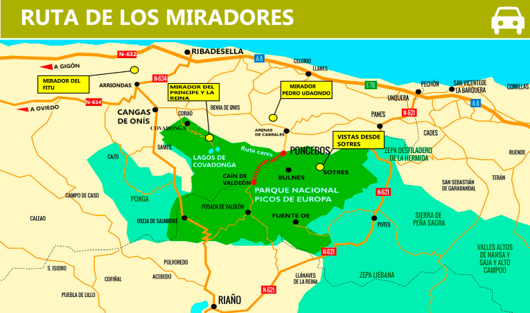 rutas de trail en España - ruta lagos de covadonga