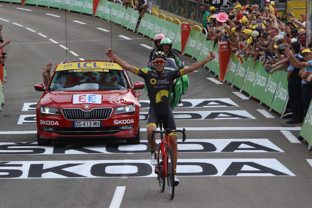08-07-2017 Tour De France; Tappa 08 Dole - Station Des Rousses; 2017, Direct Energie; Calmejane, Lilian; Station Des Rousses;