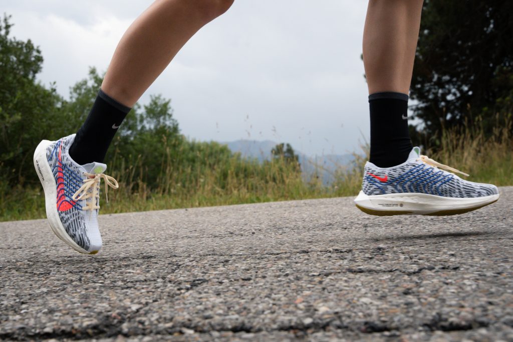 essai sur route des Nike Pegasus Turbo Next Nature