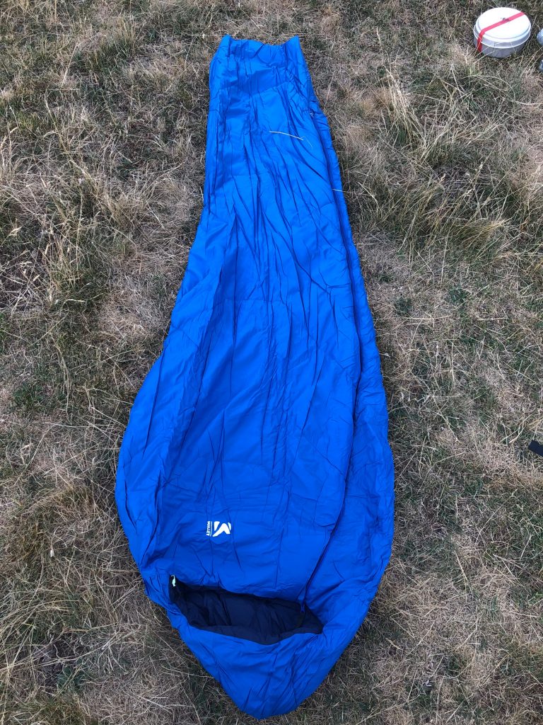sac de couchage Millet Baikal 750 au format sarcophage