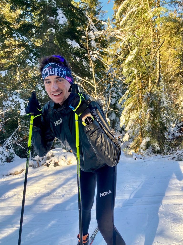 Test de la Suunto Race par Sylvain Cachard lors d'une rando à ski
