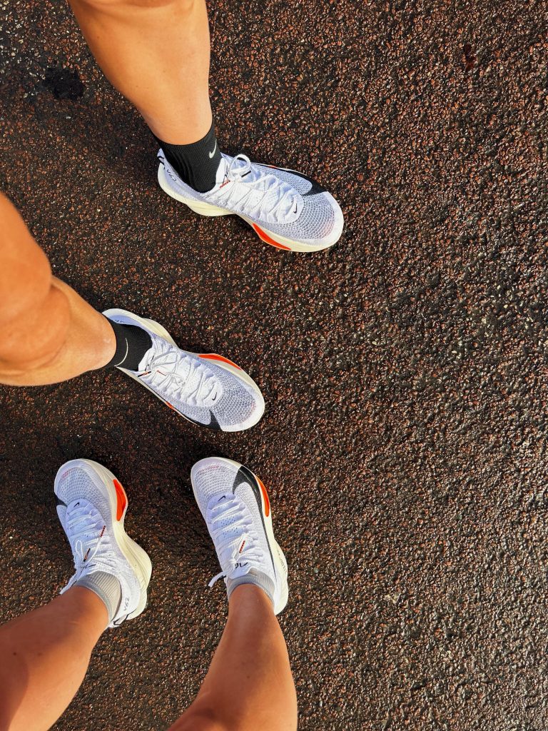 Nike Alphafly 3 portées aux pieds