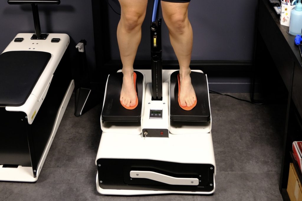 Etude posturale à Lille : moulage des pieds