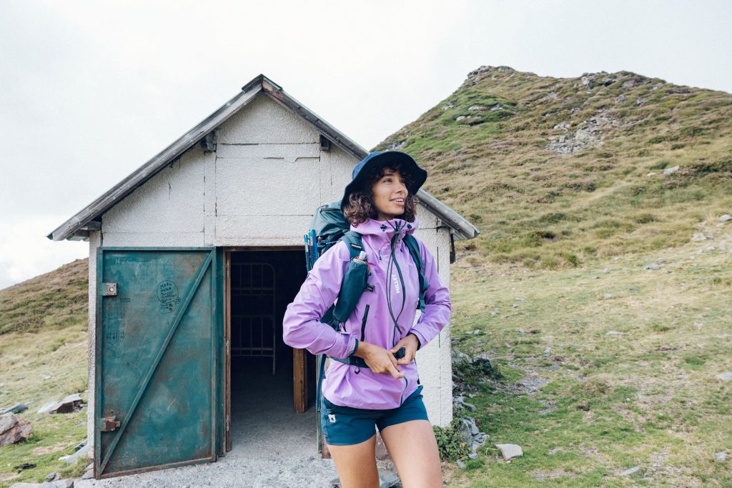 Randonner sous la pluie